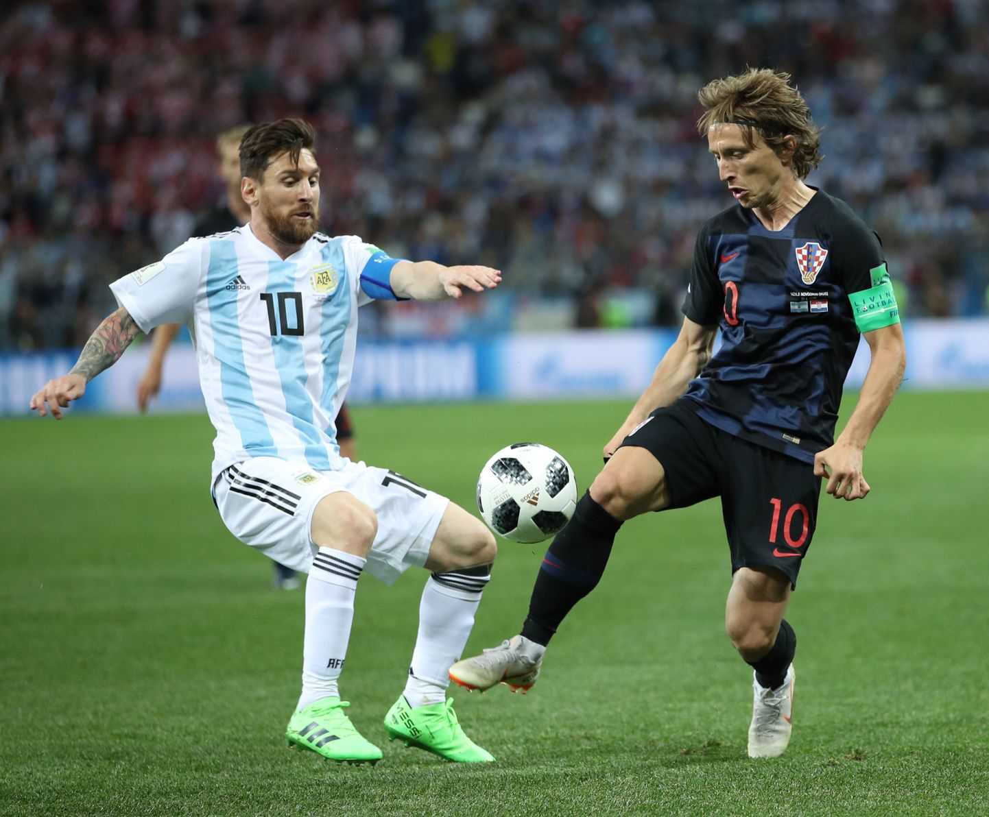 Horvaatia koondis loputas alagrupis Argentinat ja Lionel Messit koguni 3:0.