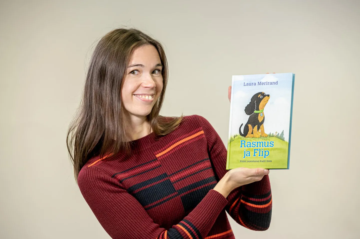 Laura Merirand ja tema juturaamat “Rasmus ja Flip”.