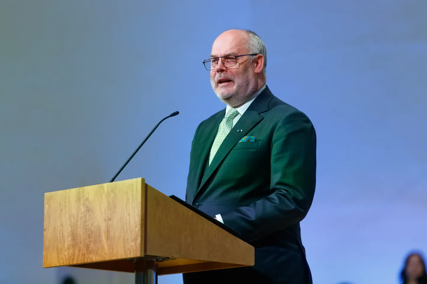 President Alar Karis.