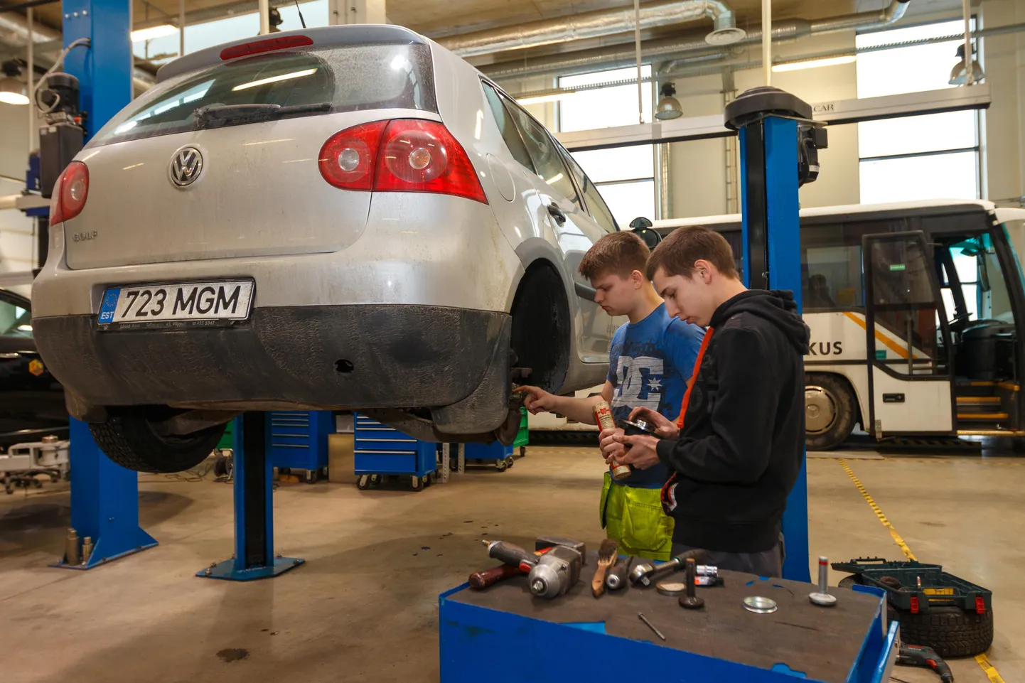 Kutsekeskhariduse õppekavaga avati neli eriala. Neist kõige enam on uusi õpilasi sõiduautotehniku eraialal, kus asus teadmisi omandama 21 inimest.