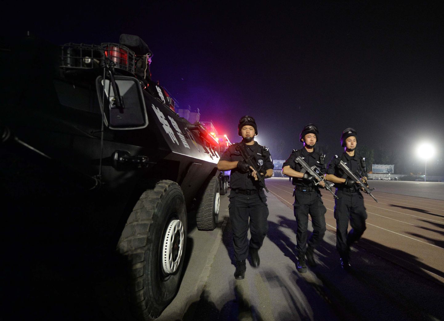 Hiina julgeolekujõud Xinjiangi provintsis
