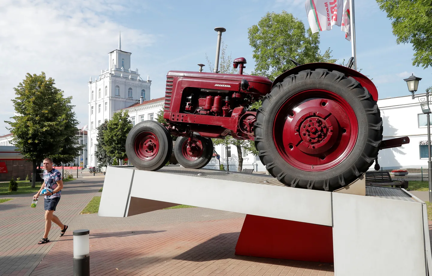 Minski traktoritehasest tulevad Belarusid on Valgevene üks kuulsamaid ekspordiartikleid.