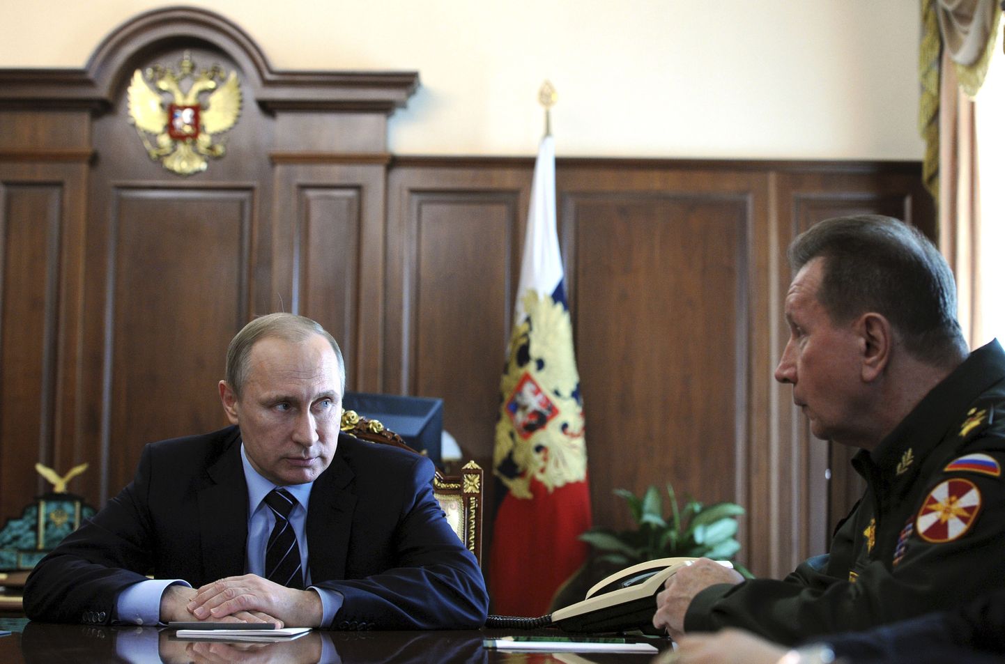 Vladimir Putin ja Viktor Zolotov.