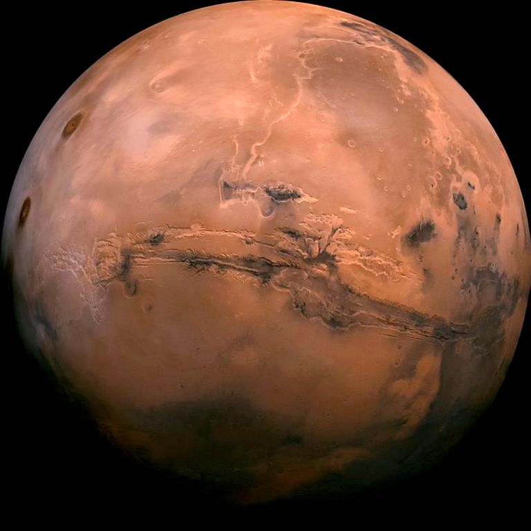 NASA foto planeedist Marss