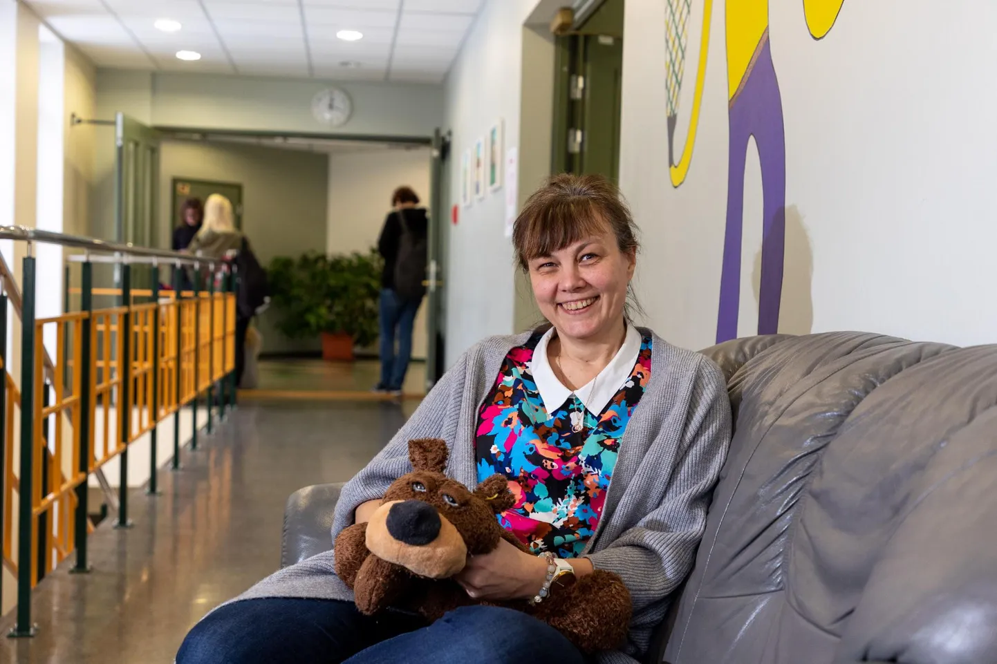 Malle Hermanson läks politseitöölt ära ja on eelmisest kuust Koeru kooli sotsiaalpedagoog.