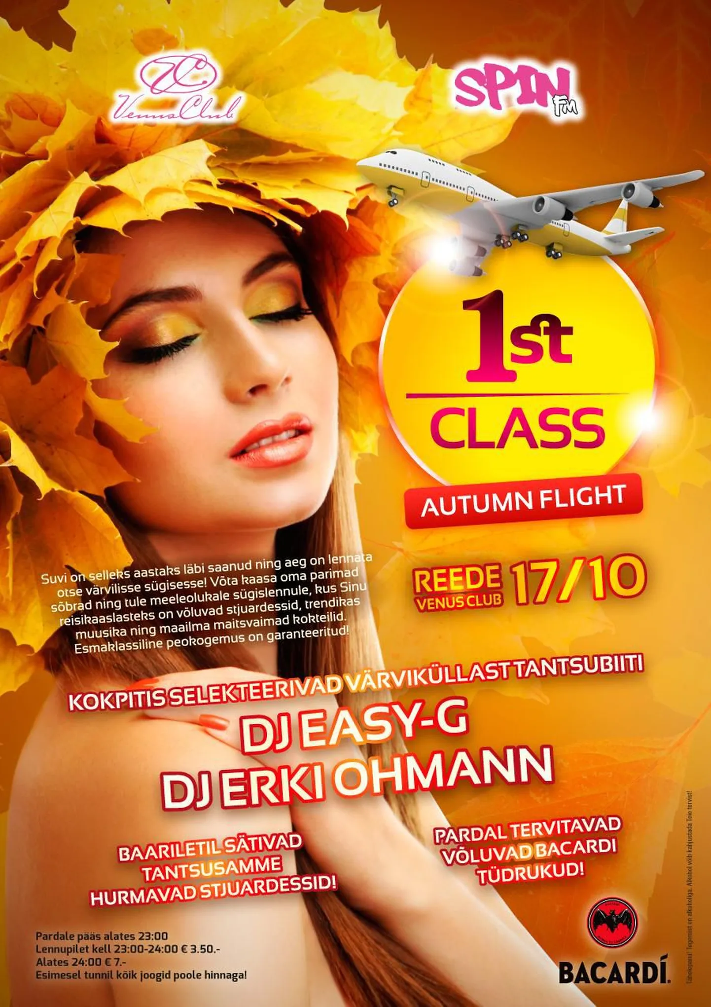 FIRST CLASS: AUTUMN FLIGHT