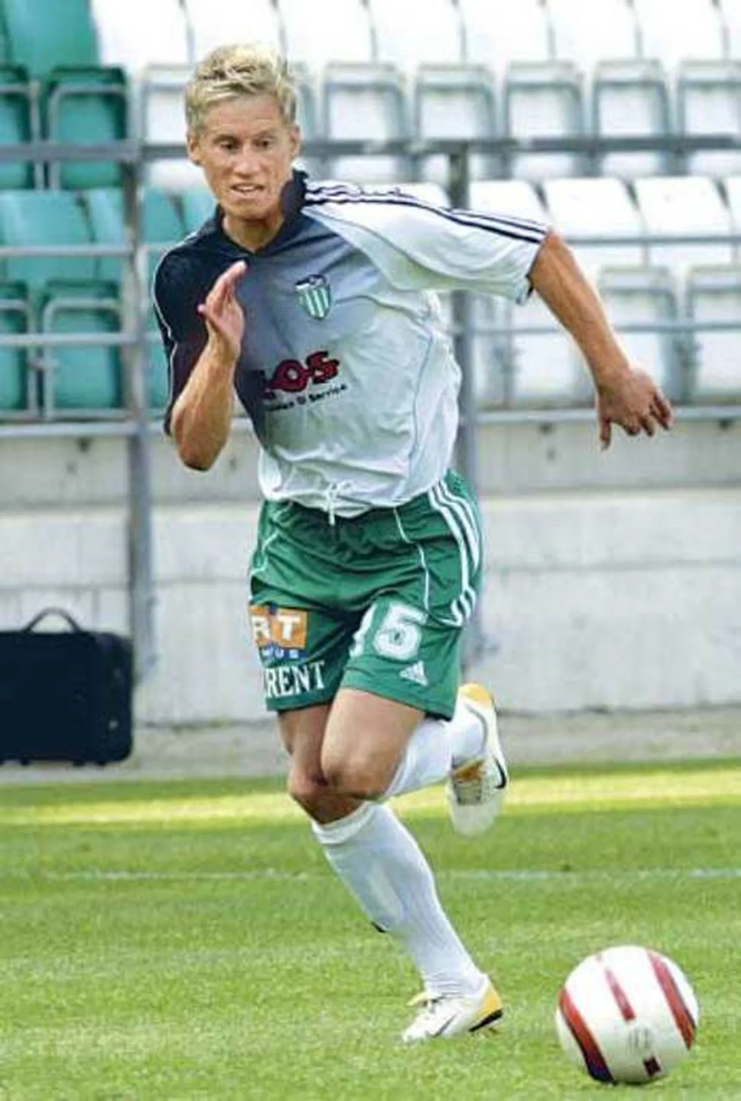 Tallinna Levadia ründaja Tarmo Kink.