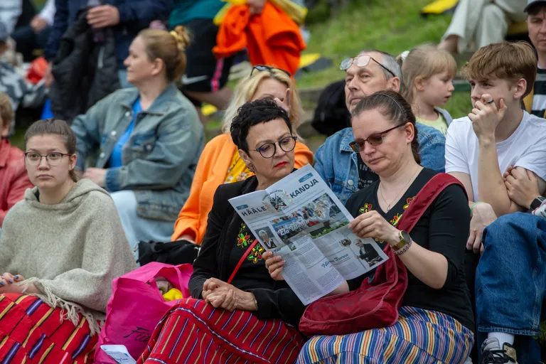 Peokava sai jälgida nii Virumaa laulupeo häälekandjast kui ka ekraanilt.