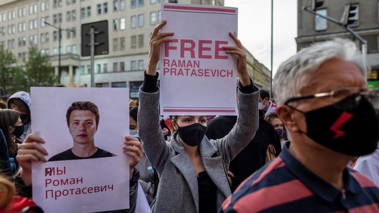 Задержание Романа Протасевича вызвало реакцию по всей Европе