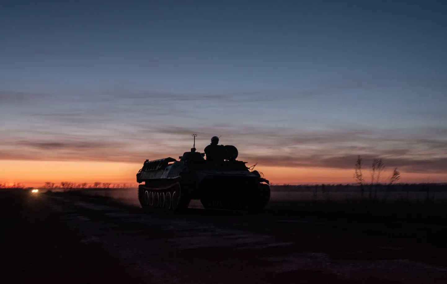 Ukraina sõdurid Donetski oblastis.