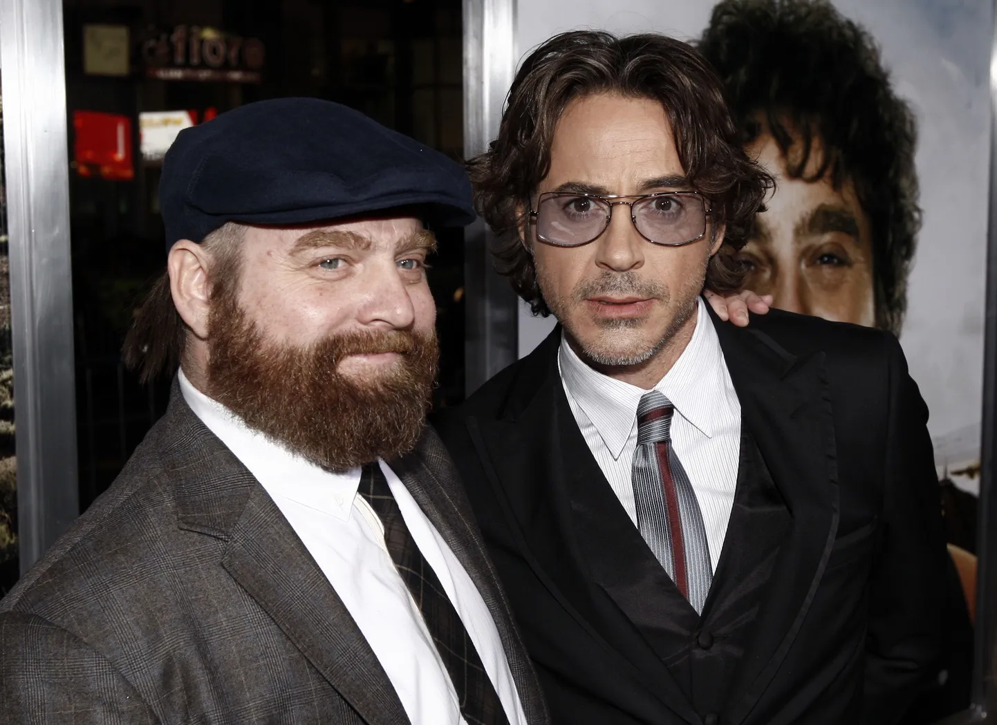 Zach Galifianakis ja Robert Downey Jr