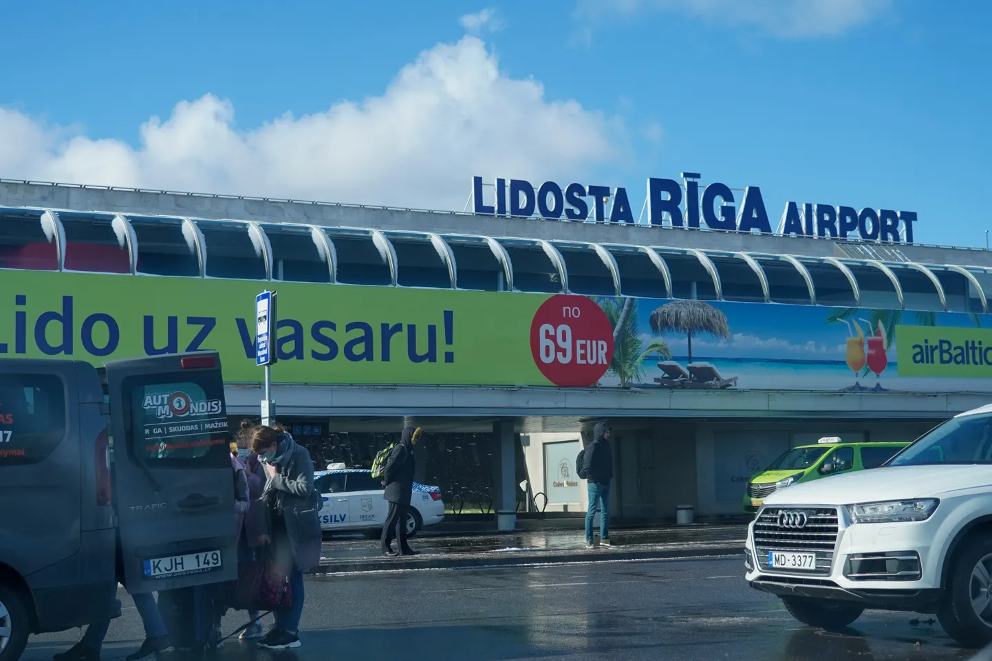 Riia lennujaam märtsis 2020.