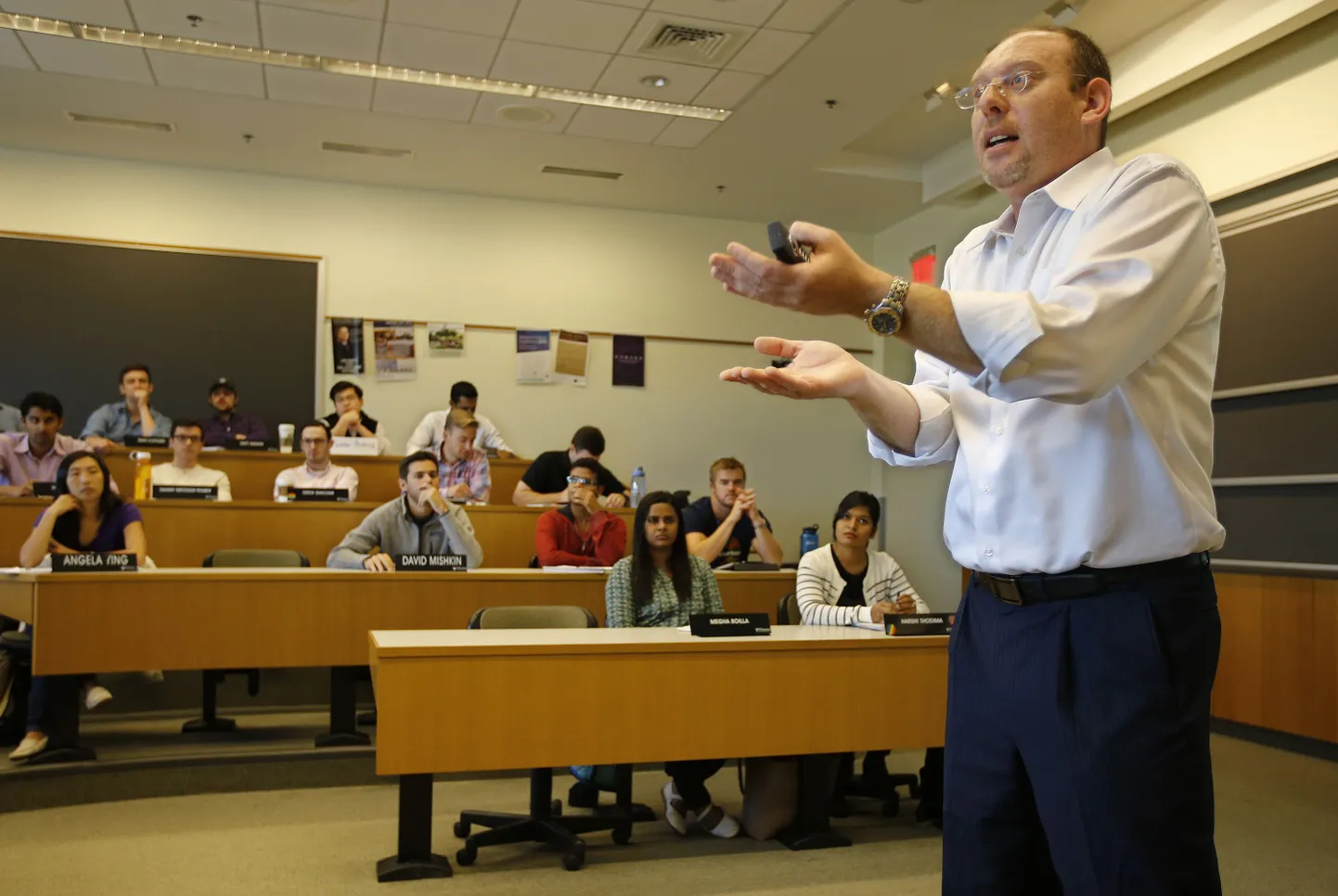 Loeng maailma parimas ärikoolis Wharton School.