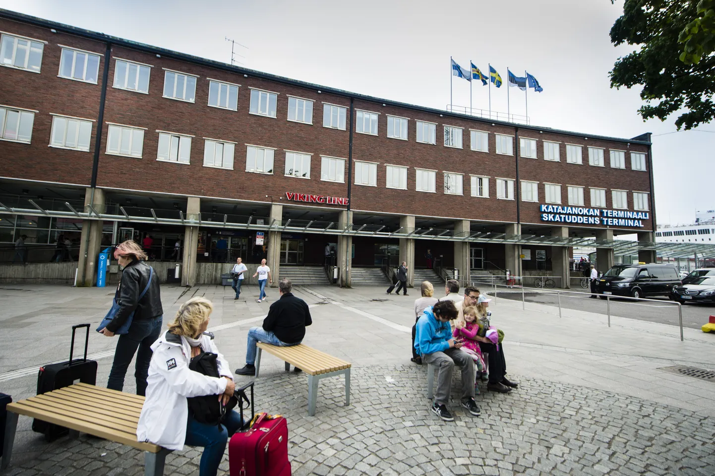 Katajanokka laevaterminal. Pilt on illustratiivne.