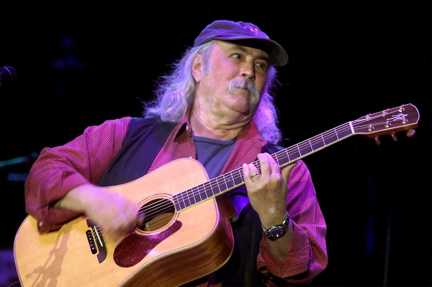 David Crosby 2001. aastal esinemas.