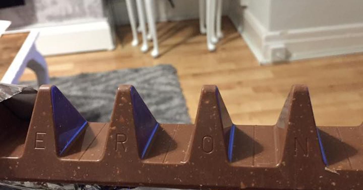 Дизайн шоколадом - Новый дизайн шоколада Toblerone разочаровал поклонников