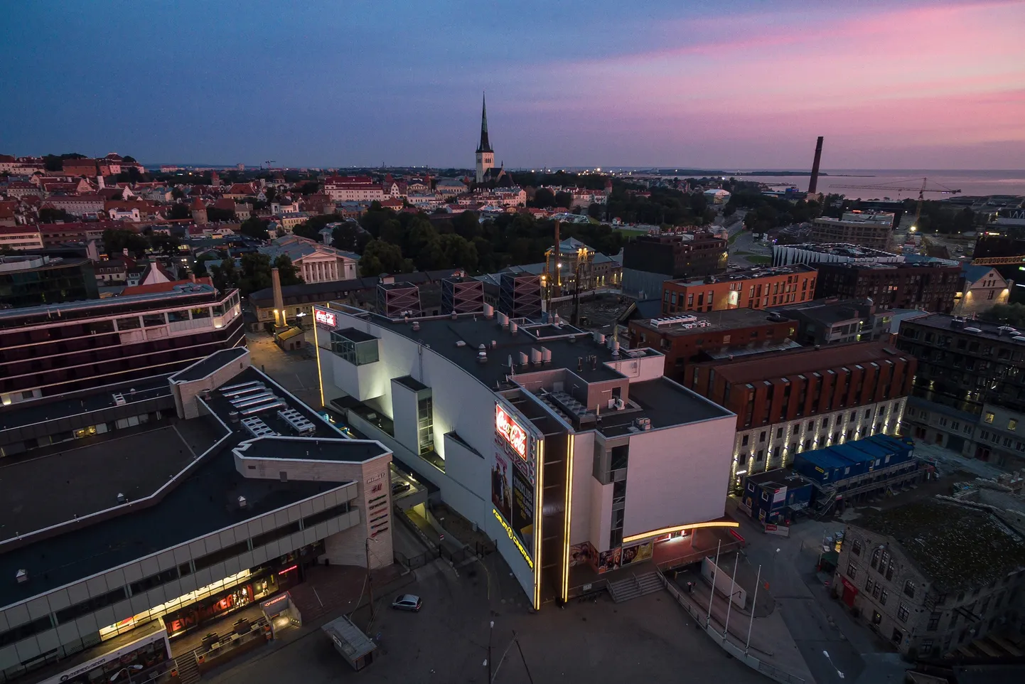 Vaade Coca-Cola Plazale.