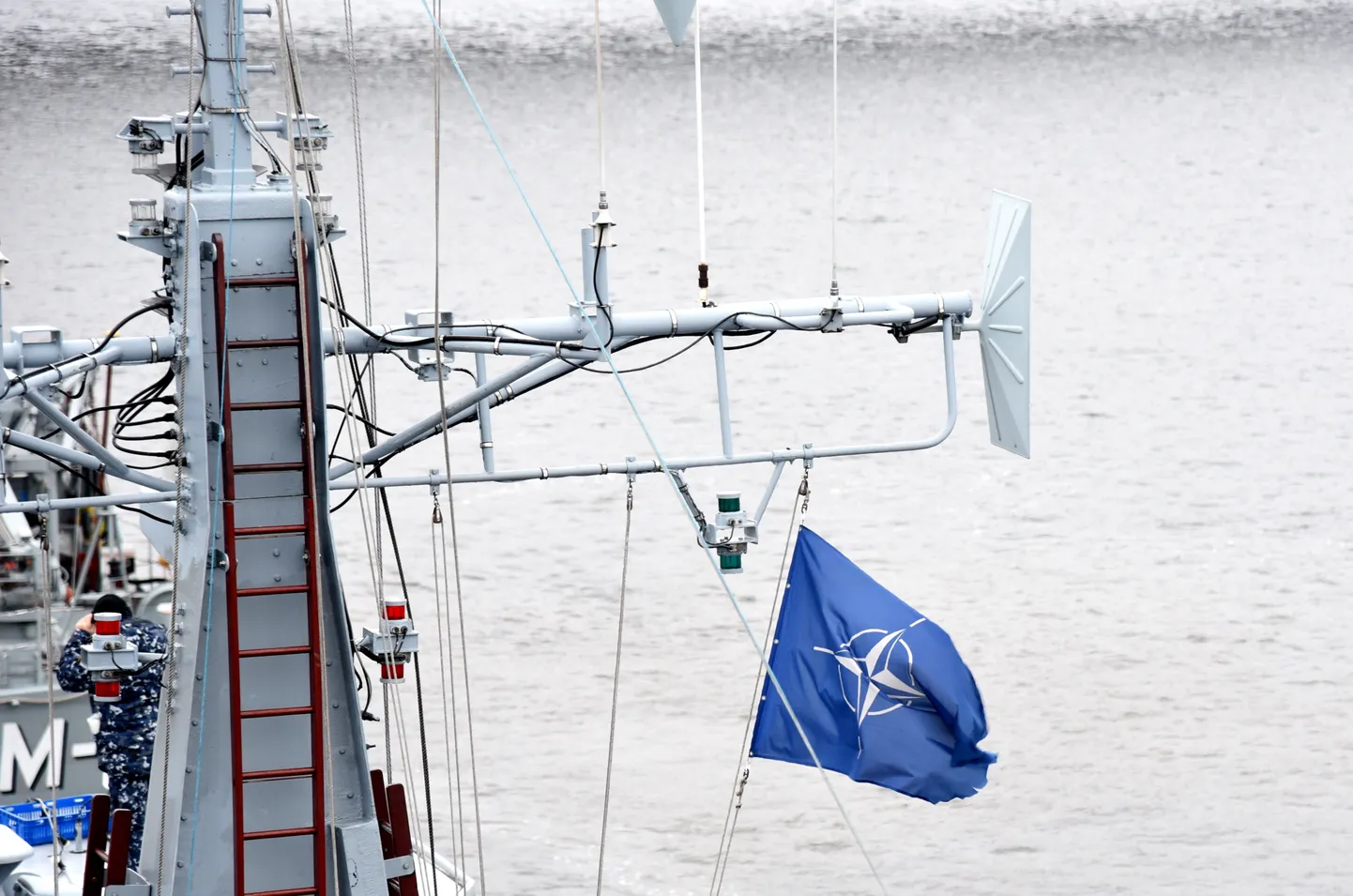 NATO sõjalaev. Foto on illustratiivne.