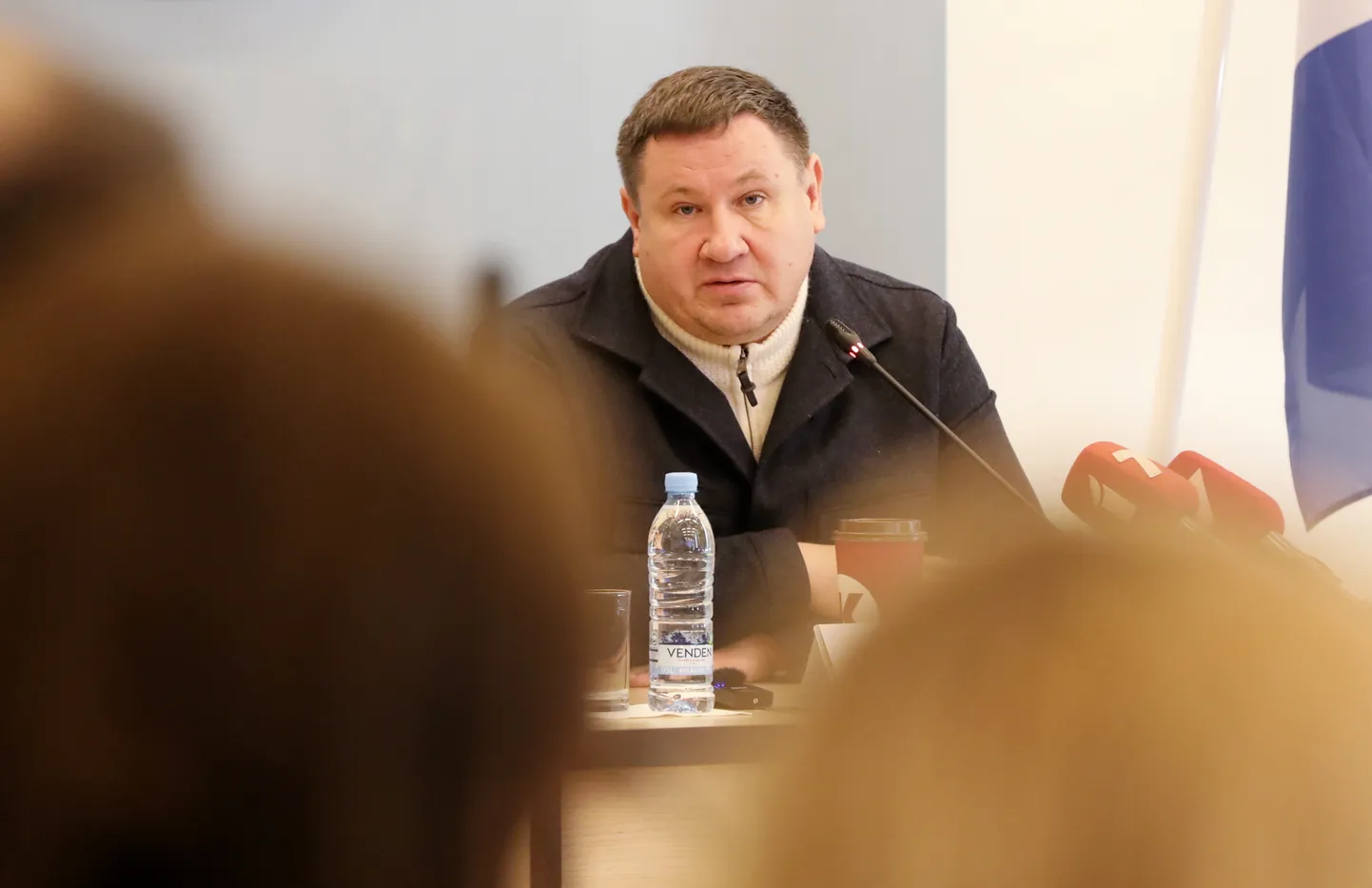 Ogres novada pašvaldības domes priekšsēdētājs Egils Helmanis