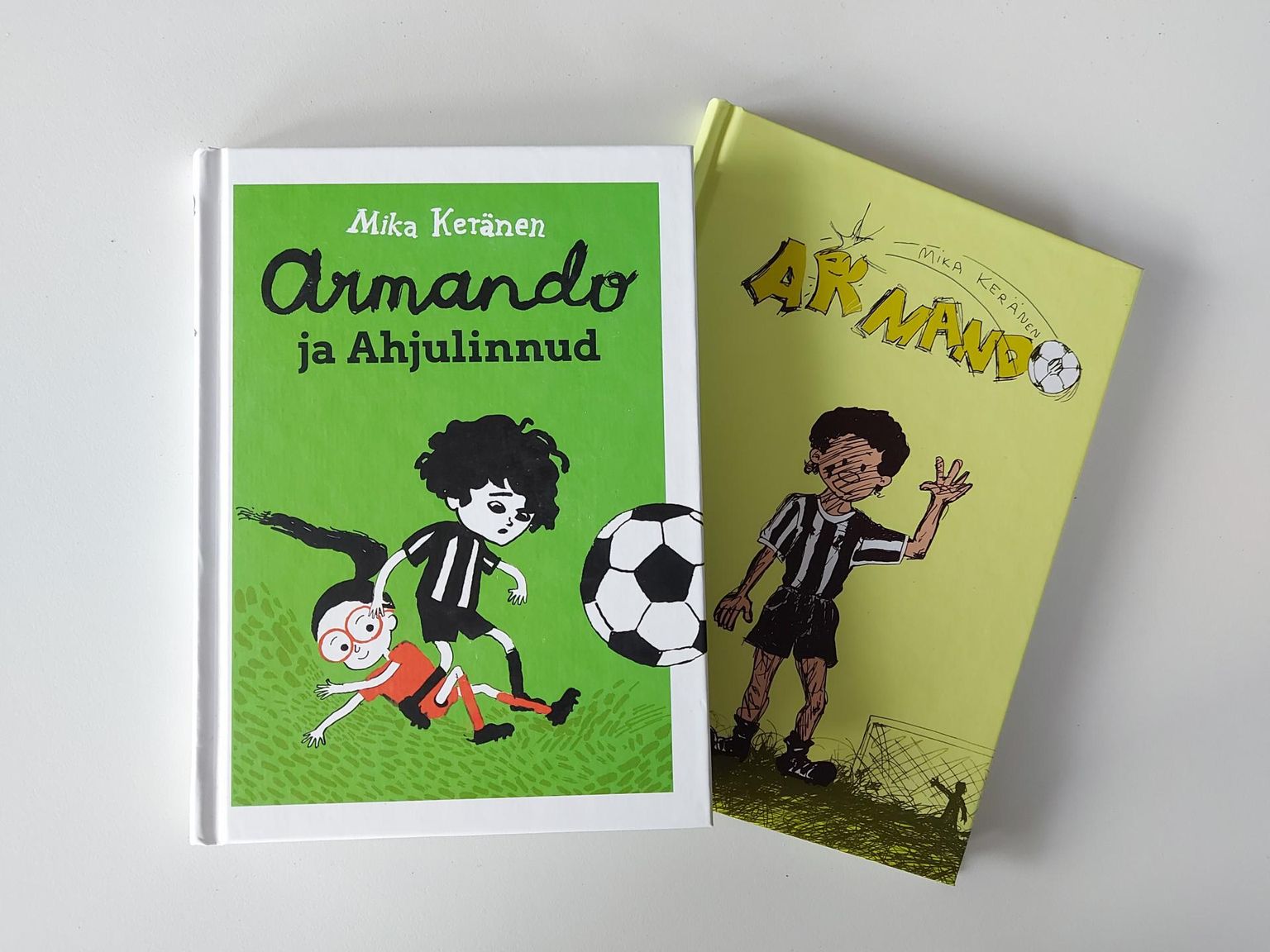 Äsja trükist tulnud «Armando ja Ahjulinnud» kirjutas Mika Keränen järjena «Armandole».  Raimu Hanson