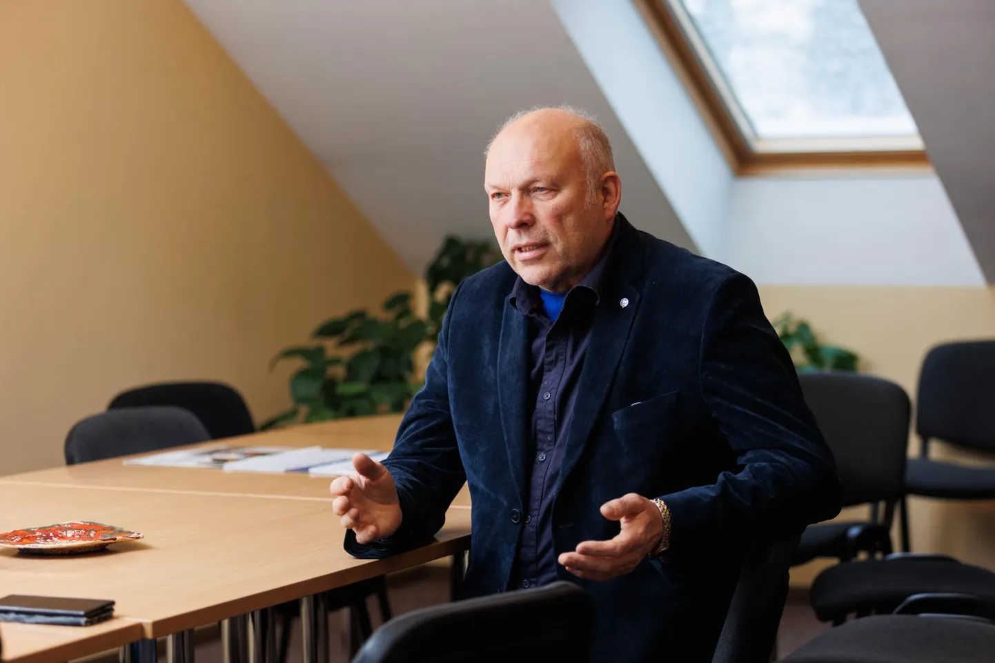 Rõuge vallavolikogu esimees Mati Kuklane sai poliitikuna tuule tiibadesse Nursipalu teemadel vallarahva huvide eest seistes.