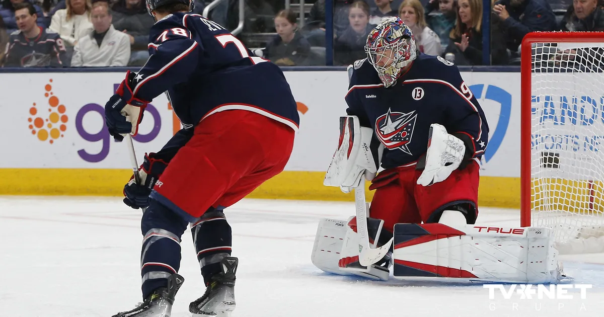 Merzlikin’s Stellar Performance Earns Blue Jackets’ Third Star Recognition