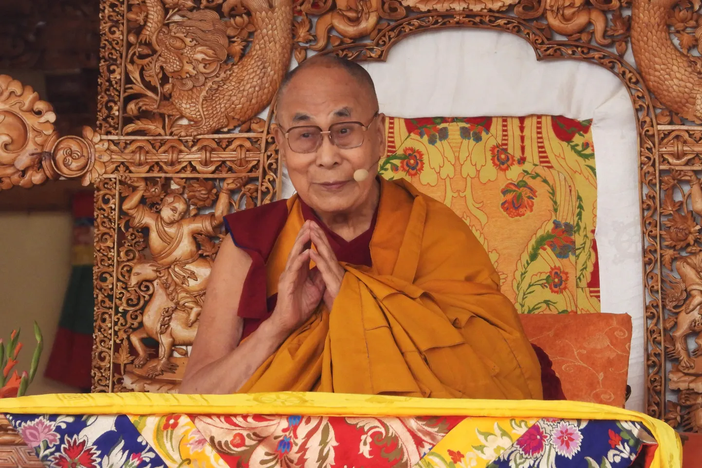 Dalai-laama usukogunemisel Leh's.