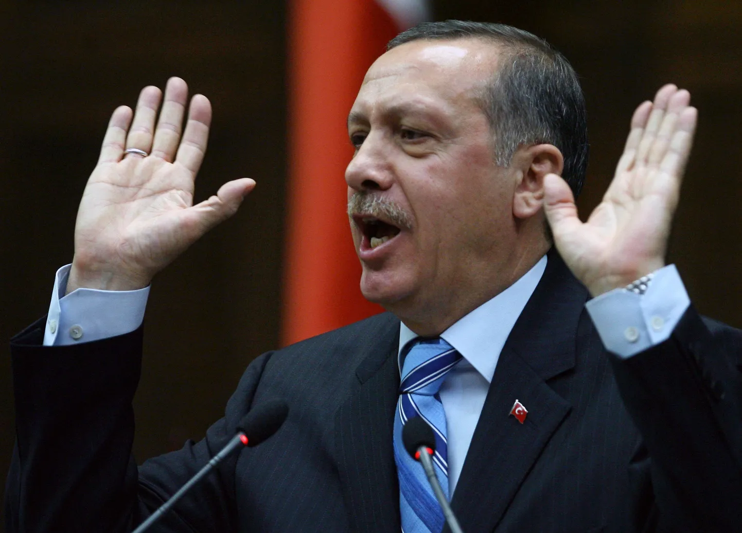 Türgi peaminister Recep Tayyip Erdogan.