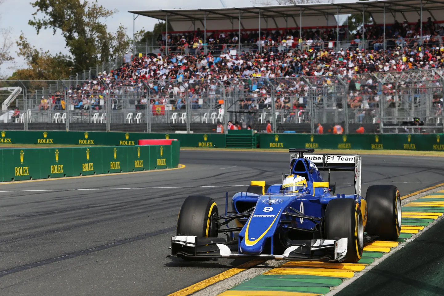 Marcus Ericsson jõudis vormel-1 sarja avaetapil Austraalias esmakordselt punktikohale.