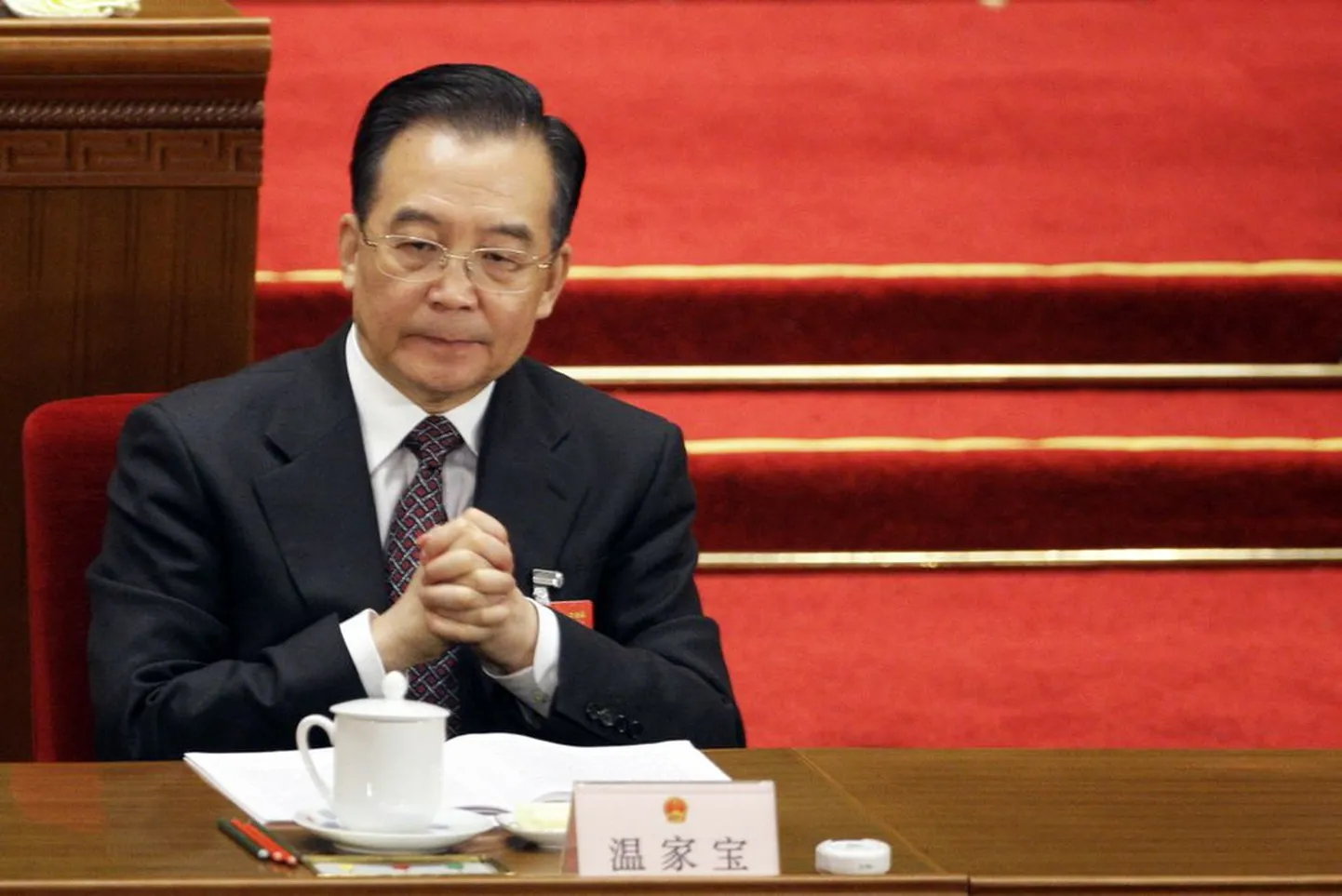 Hiina Rahvavabariigi peaminister Wen Jiabao.