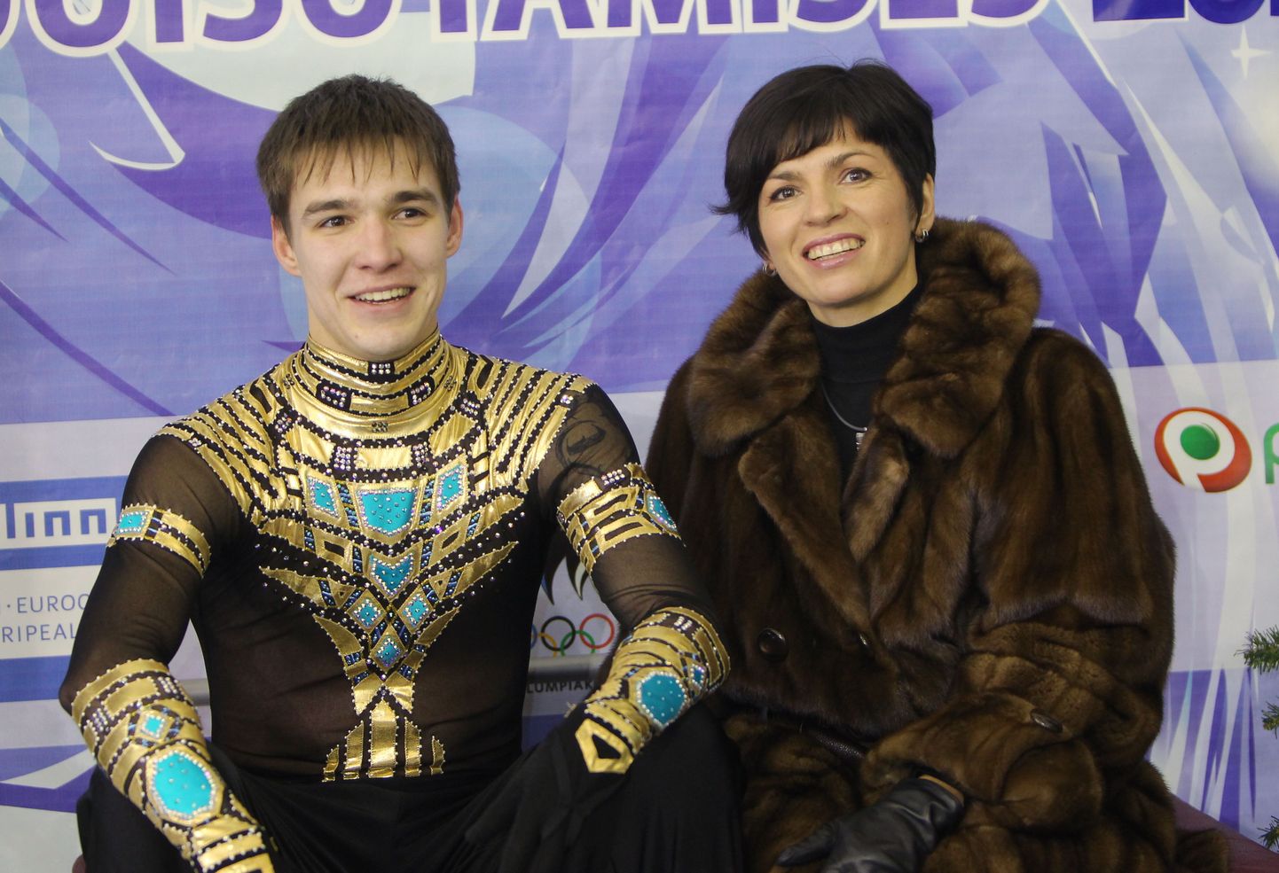 Виктор Романенков и Анна Леванди.