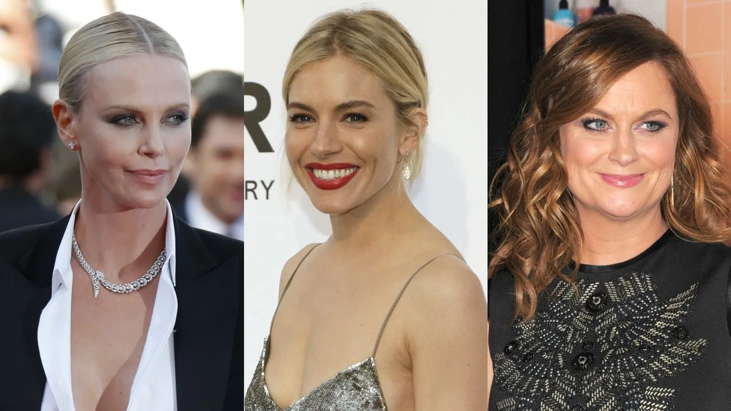 Vasakult: Charlize Theron, Sienna Miller, Amy Poehler.