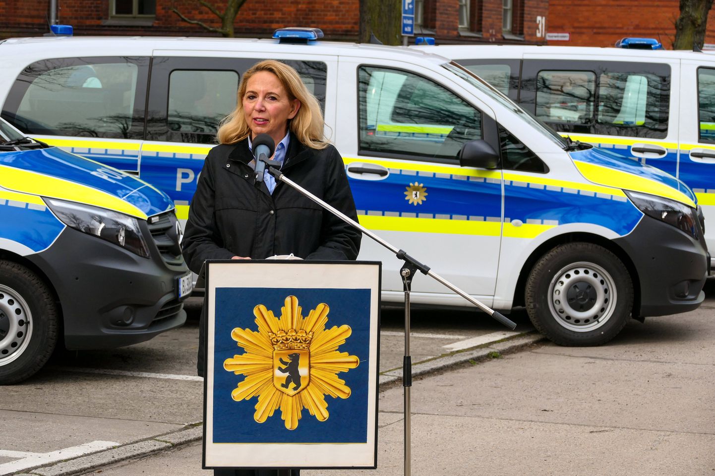 Глава полиции Берлина Барбара Словик.