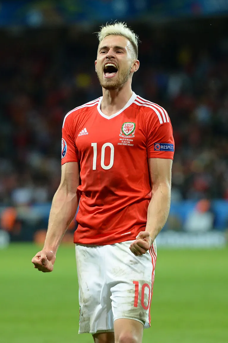 Tänavuse EMi üks säravamaid mängijaid on olnud Aaron Ramsey. Foto:
