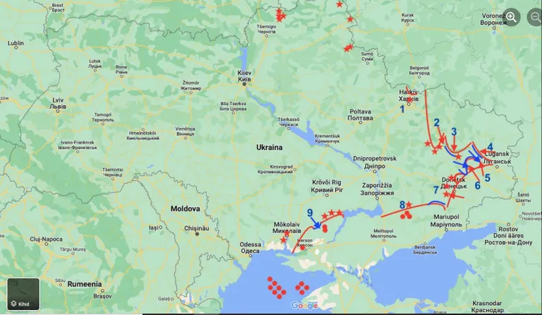 Ukraina, 30. mail 2022.