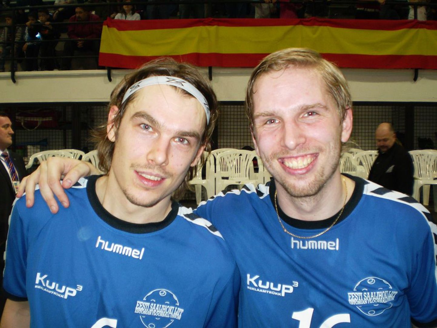 Eesti koondist esindavad väliseestlased Henrik (vasakul) ja Kristian Talme.