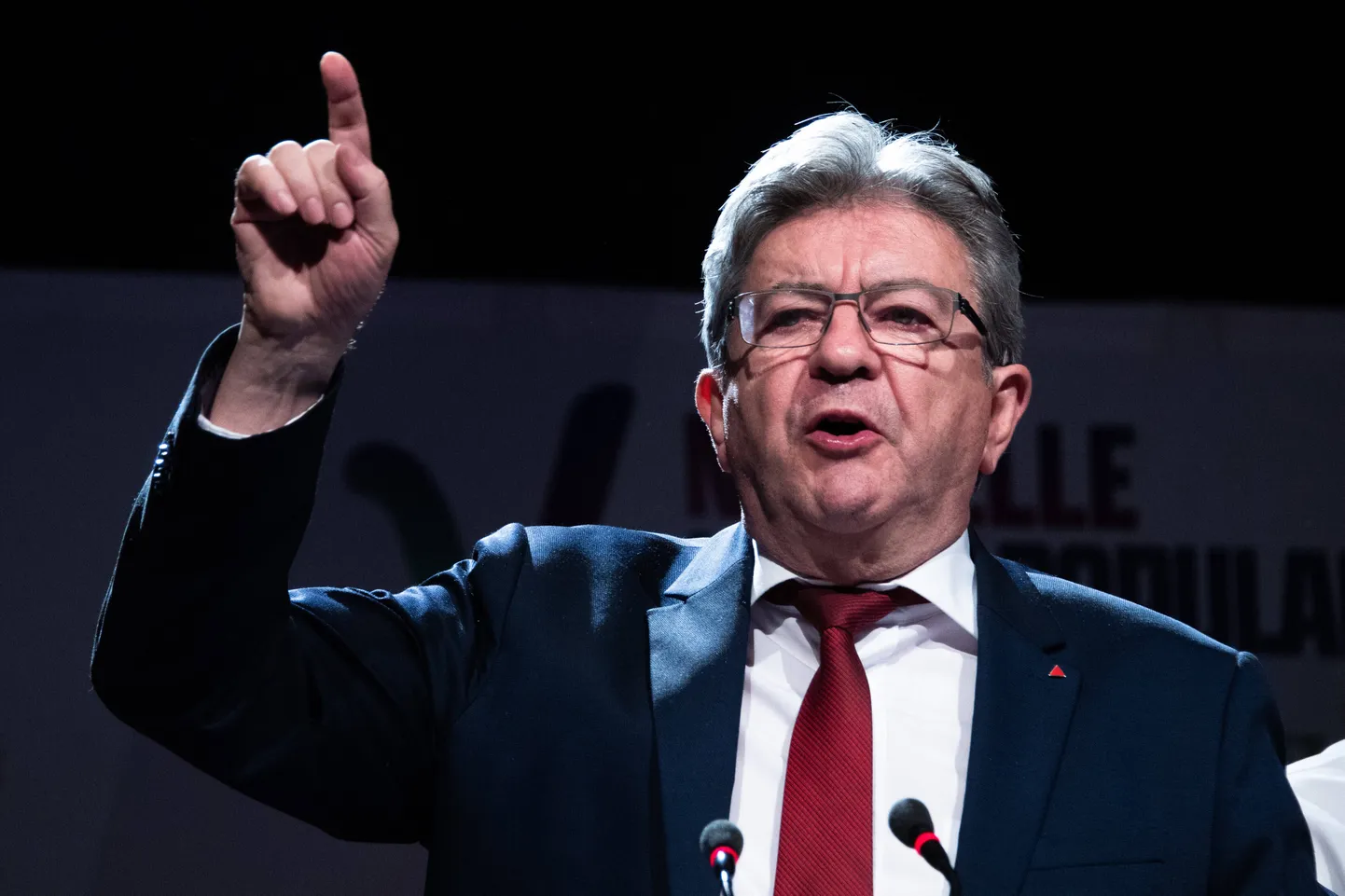 Jean Luc Melenchon.