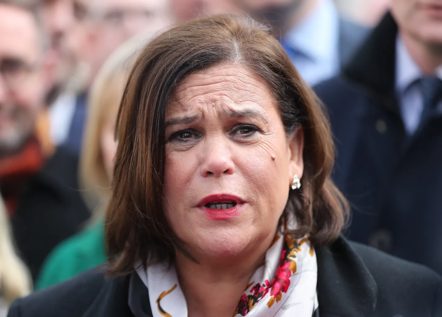 Iiri vasakpoolse rahvuspartei Sinn Féin liider Mary Lou McDonald.