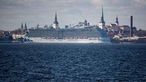 В среду Таллинн посещает до 4200 круизных туристов