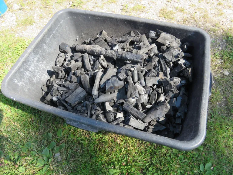 Töö kiidab tegijat: sepa sõnul vastab enda tehtud süsi vajadustele. FOTO: