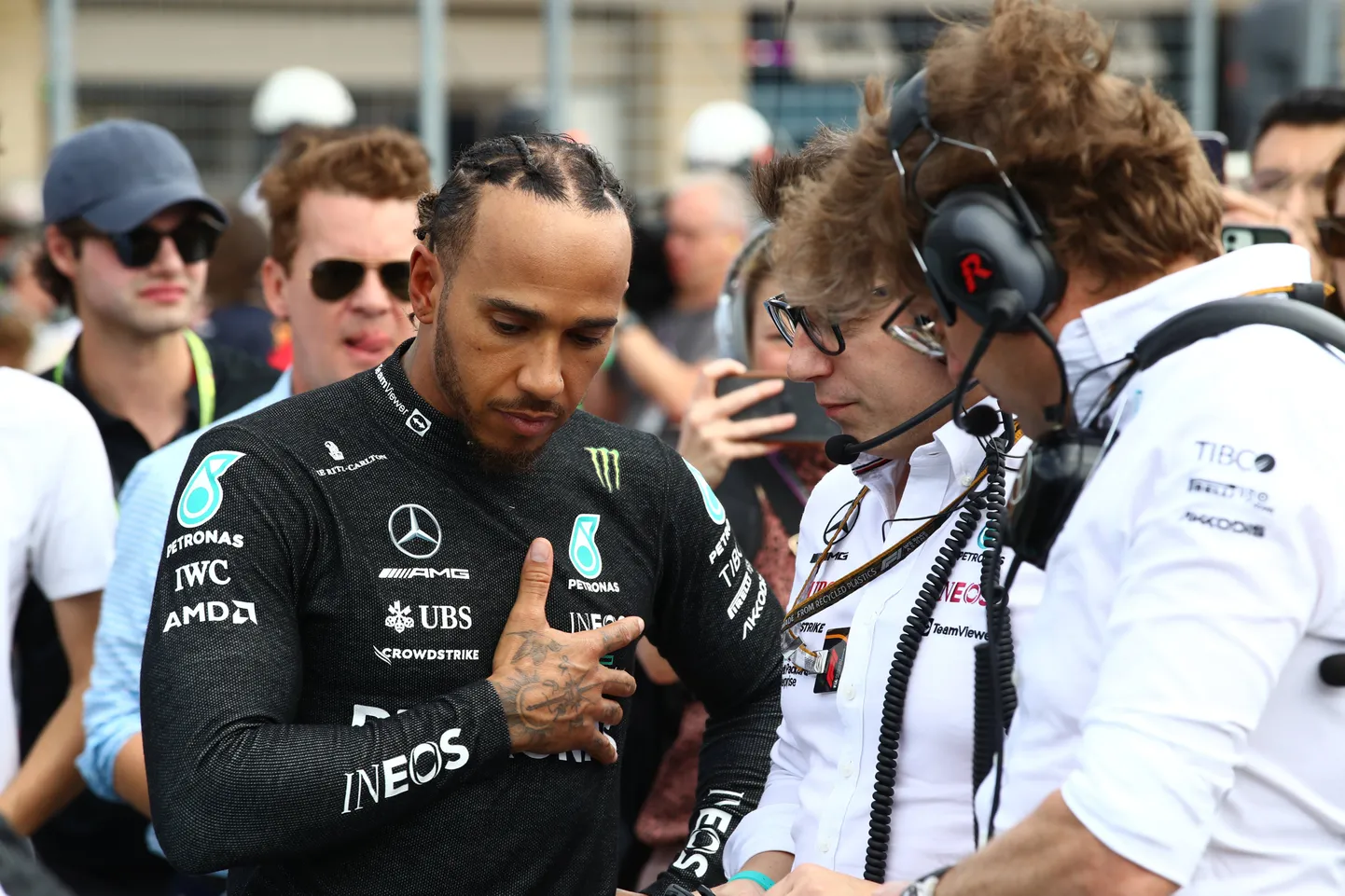Lewis Hamilton.