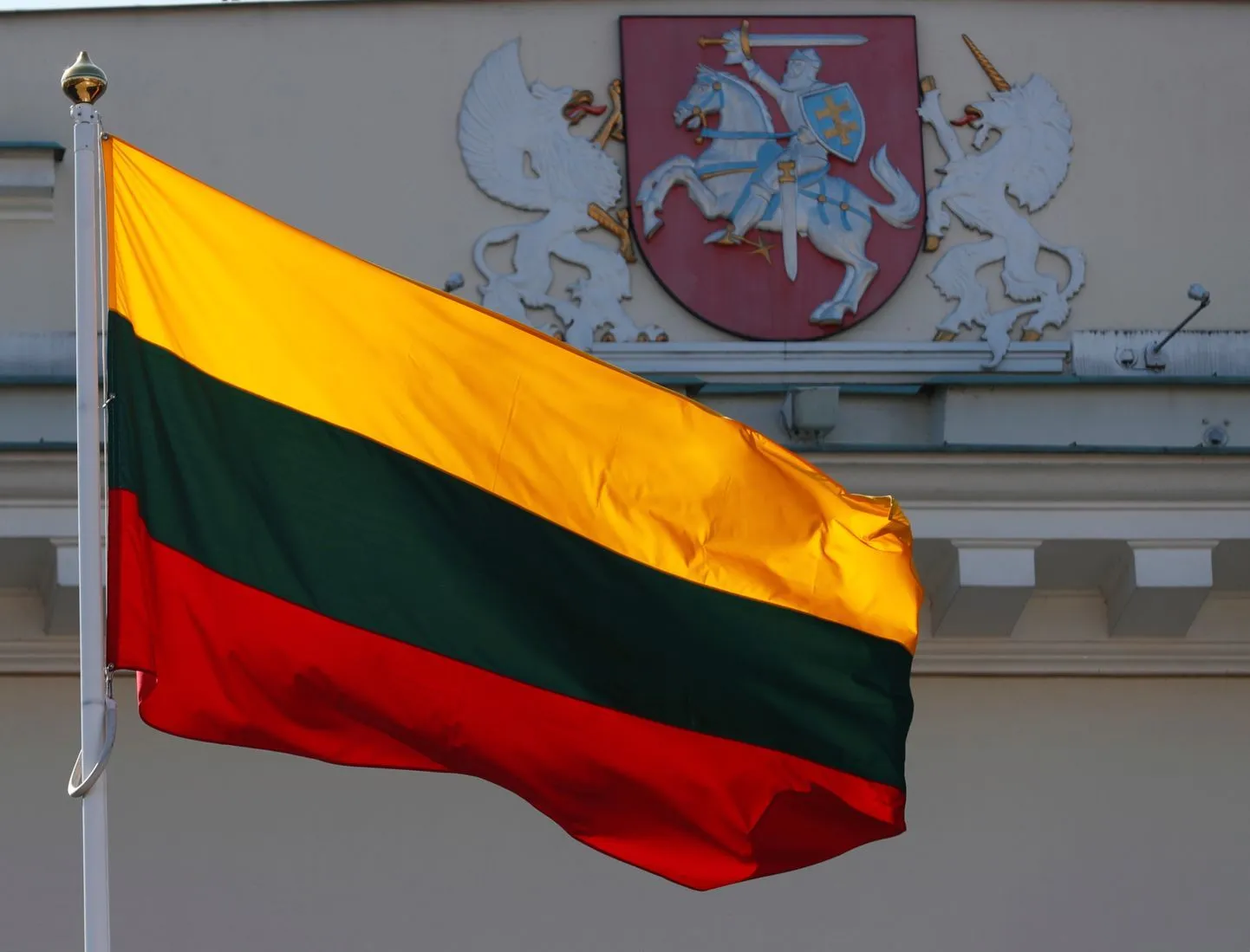 Флаг Литвы.