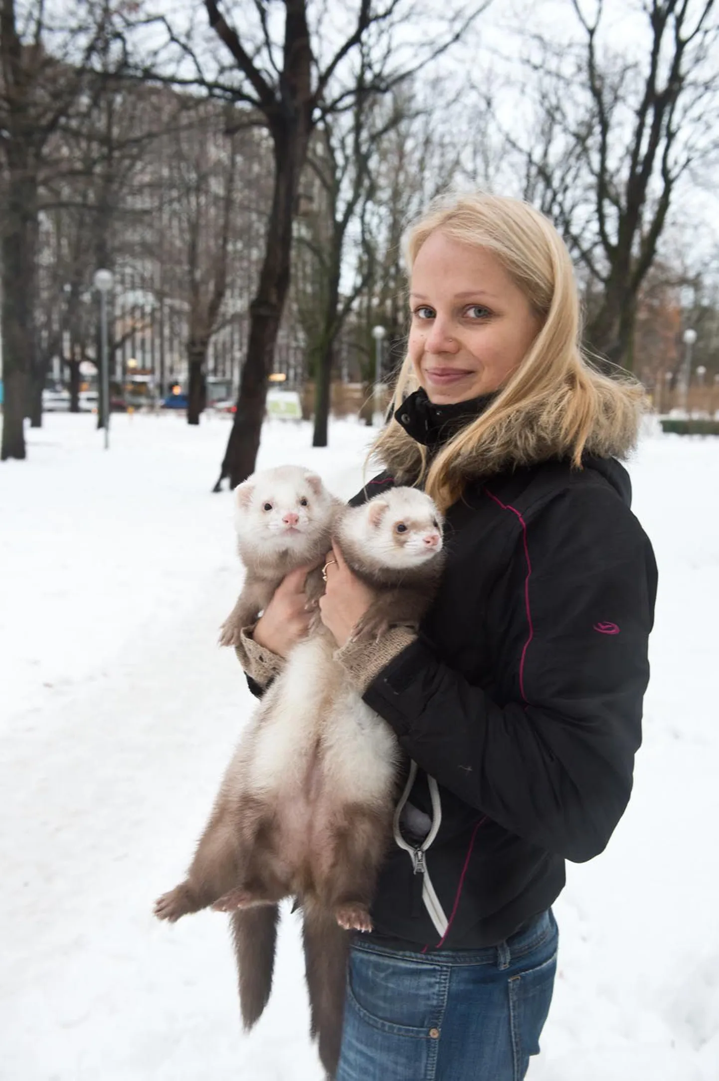 Johanna Heiste saab Eddie ja Ferrero tempude üle naerda iga päev.
