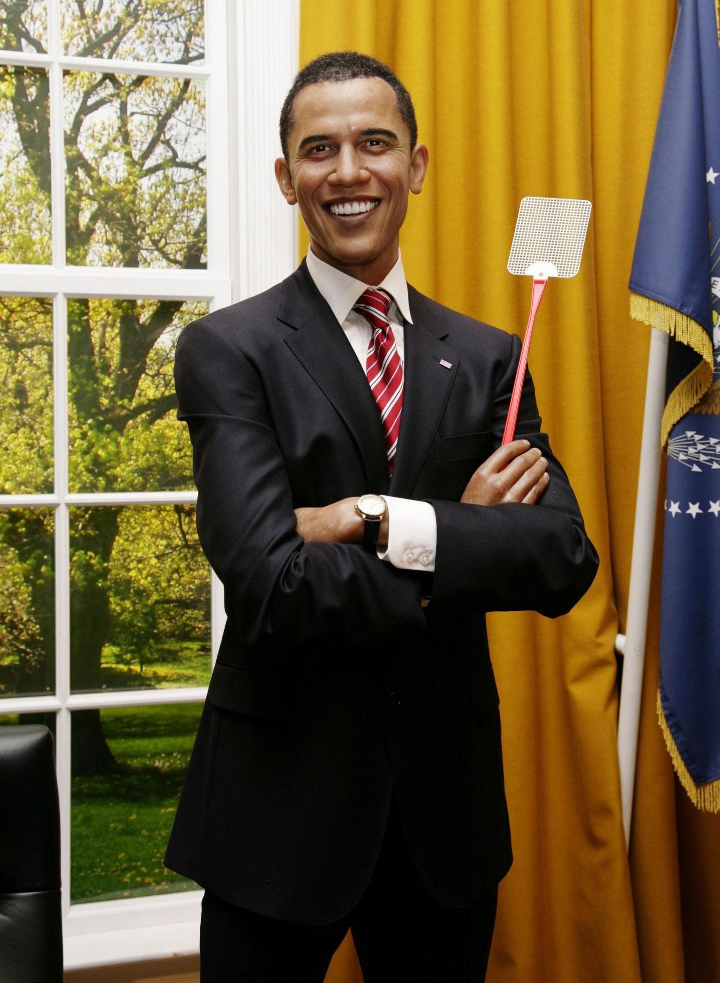 Barack Obama kuju Londoni vahakujude muuseumis