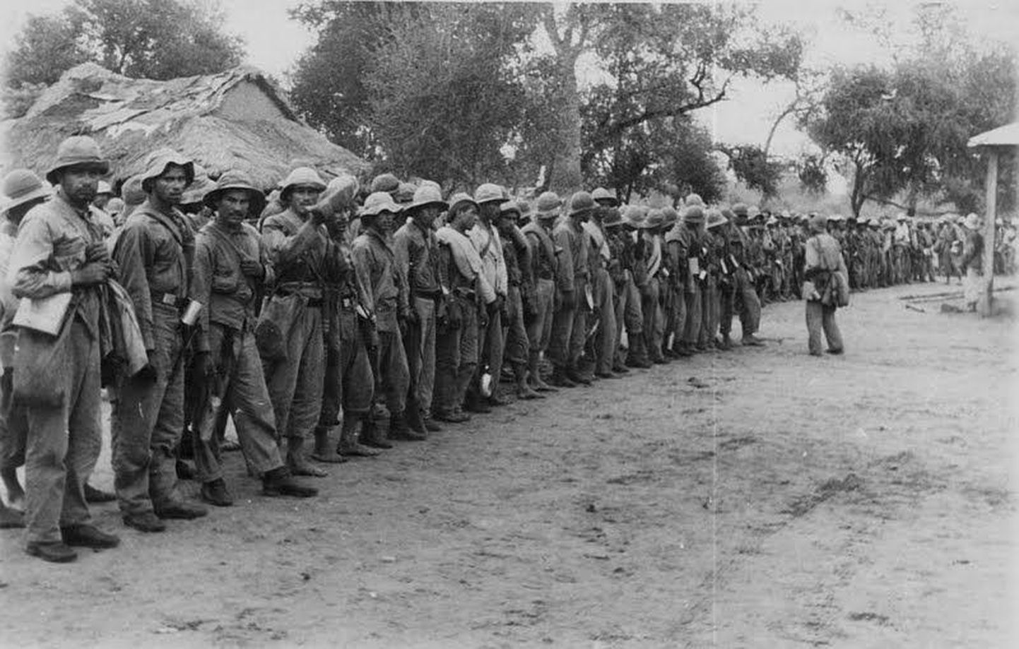 Paraguay sõdurid Gran Chaco sõjas 1932. aastal