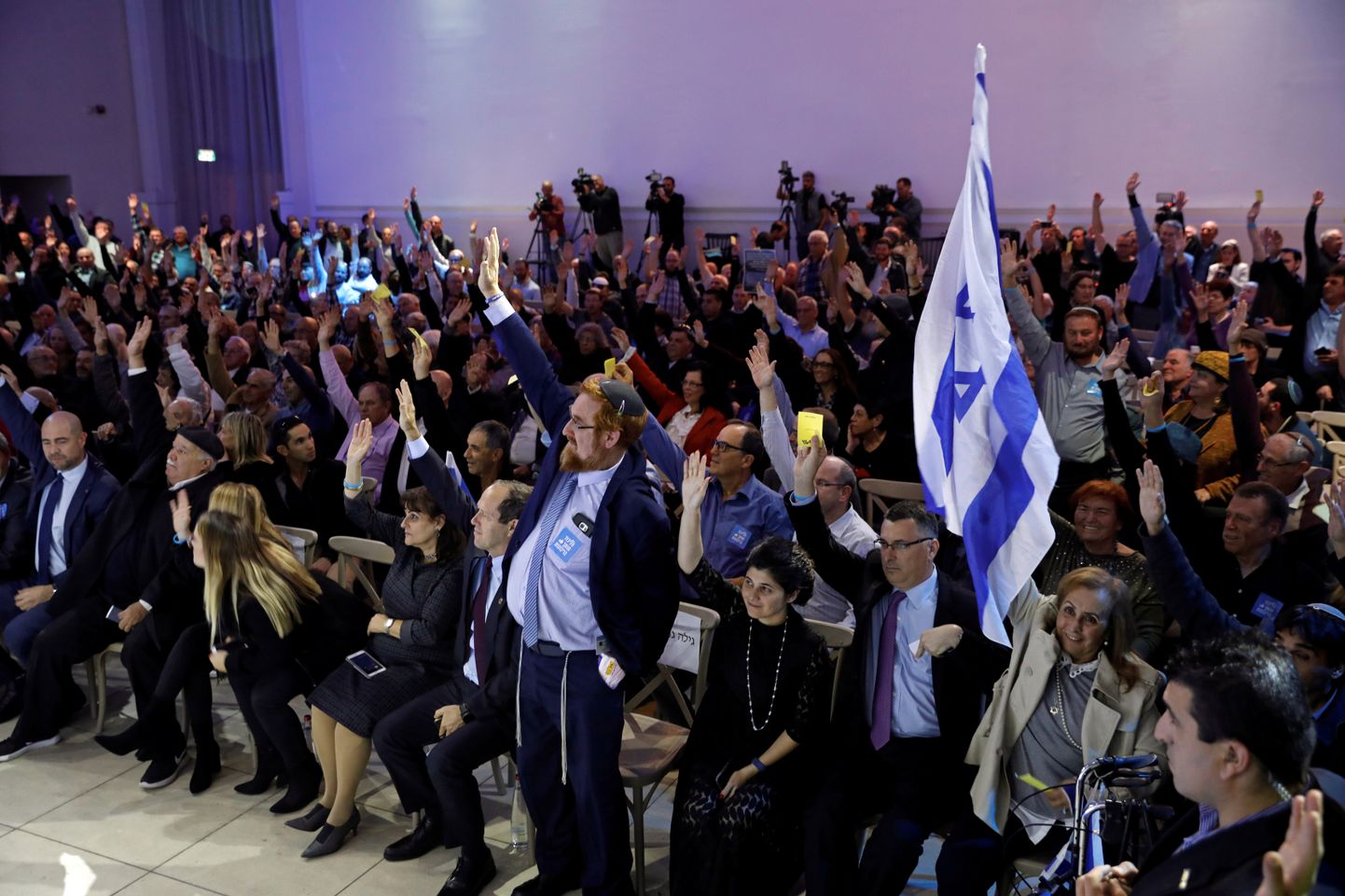 Võimupartei Likud hääletus.