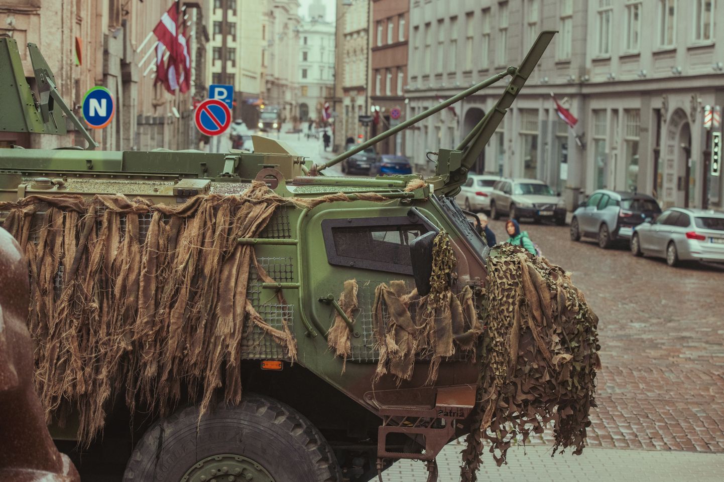 Выставка военной техники Латвии и союзников