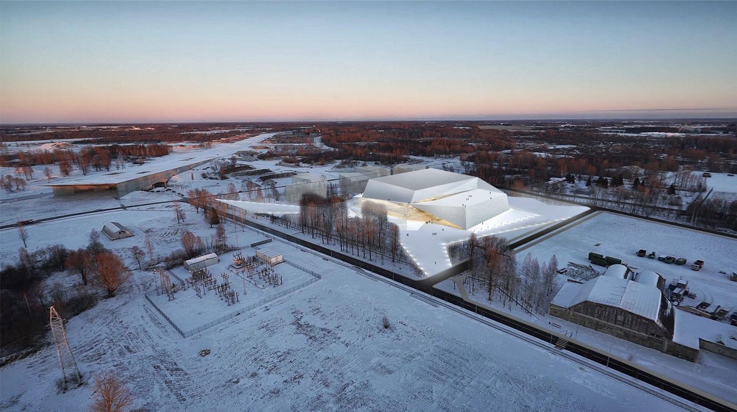 Idee eestvedajad näeks Arena Tartu multihalli kerkivat Raadile Roosi tänava lõppu, ERMi ja lennuangaaride vahetusse lähedusse.