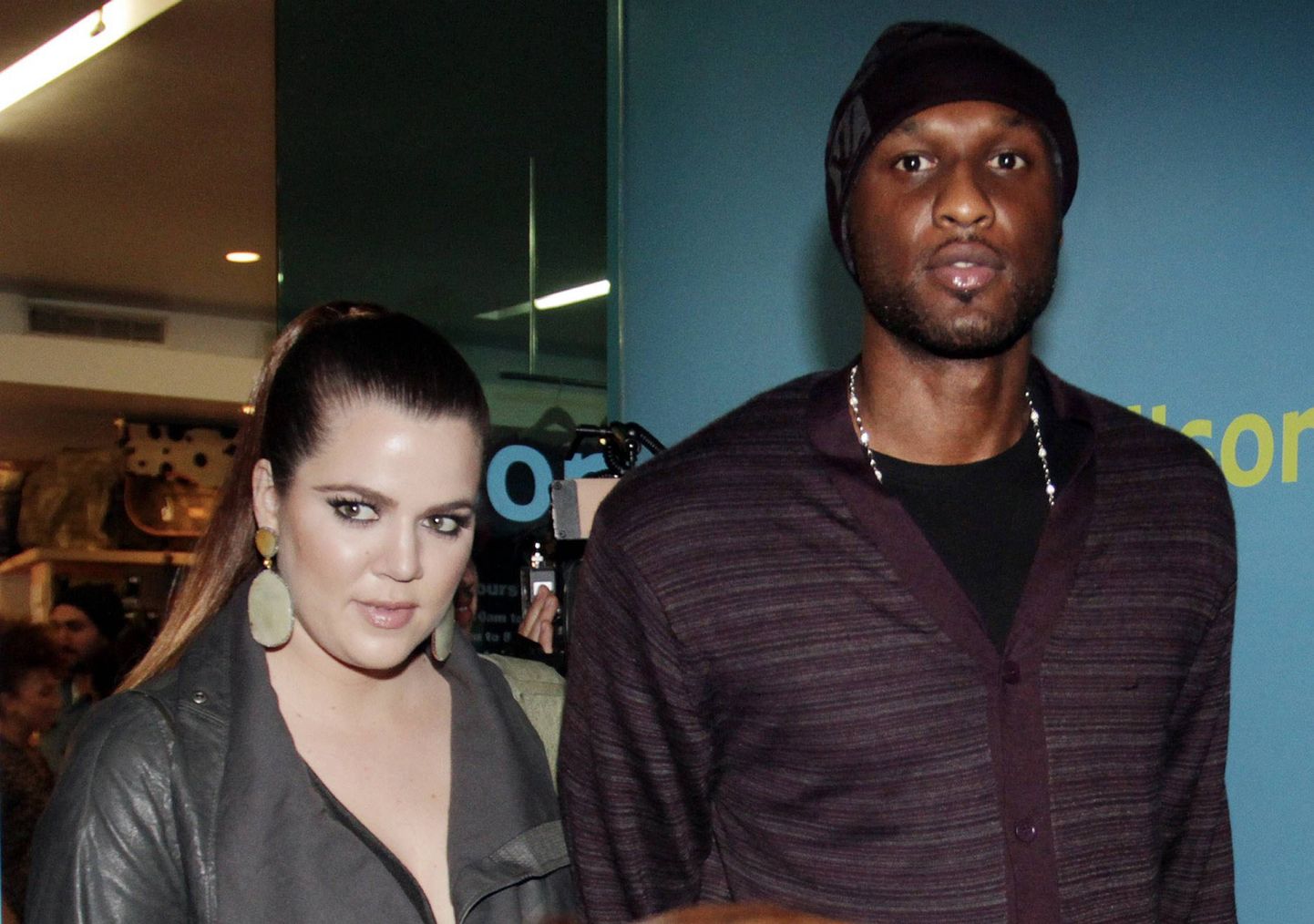 Khloe Kardashian korvpallurist abikaasa Lamar Odomiga.