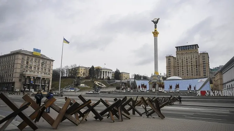Майдан Незалежности (площадь Независимости) в Киеве.